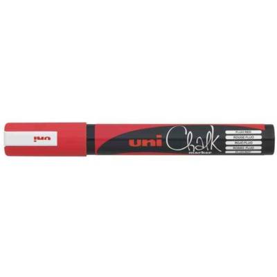 Marqueur craie Pte conique moyenne CHALK Marker PWE5M 1,8 - 2,5mm Rouge