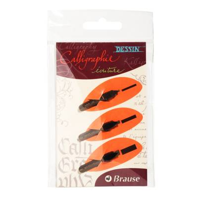 Pochette 3 plumes serie calligraphie