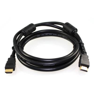 Câble HDMI HighSpeed 3D avec Ethernet et noyau de ferrite FULL HD 15 Metres