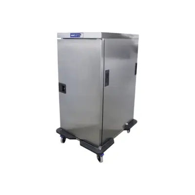 Armoire de transfert chaud 15 niveaux GN2/1 à porte vitrée sur roulettes - OBAC152H/TC1521PV - Odic