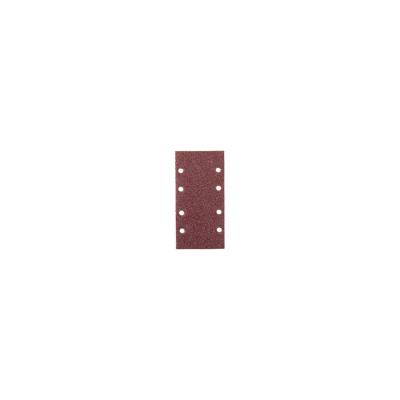 Patin auto agrippant perforé 8 trous larg.93mm long.185mm grain 80 lot de 5 pièces - Gedimat - SIDAMO