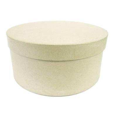 Lot 3 boîtes à chapeaux Rondes D31-32-33 x H15cm à décorer - DÉCOPATCH