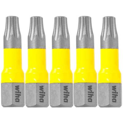 Boîte de 5 embouts "Y" Torx T10x25 mm WIHA - 41591