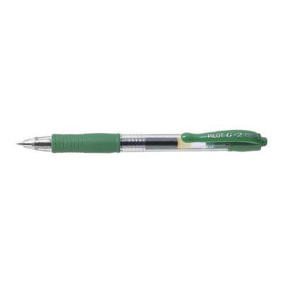 Stylo bille à encre Gel G2 05 Pte Fine Vert - Pilot