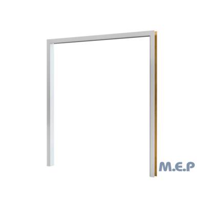 Habillage de cloison L. 2.20 m JURA - Prépeint Blanc - Gedimat - MEP