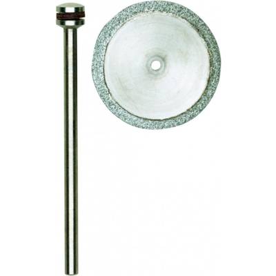 Disque à tronçonner diamanté Ø 20 mm + 1 Tige Axe Ø 2,35 mm - PROXXON - 28840
