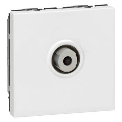 Prise TV type F à visser MOSAIC 2 modules blanc - Gedimat - LEGRAND