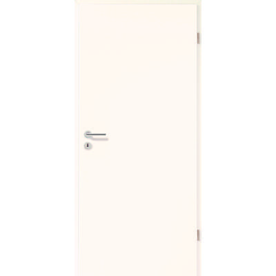 Bloc-porte isolant PORTALIT décor lisse blanc Hui.70 à 80 mm - 204 x 83 cm - Gedimat - WESTAG