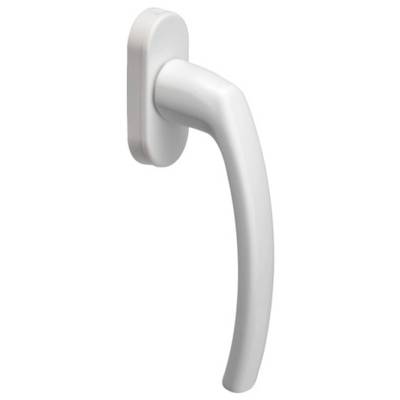 Bouton oscillo-battant Ovalfiliz PRODIF - Carré 7x10 mm 2 vis 5x30 - Blanc 9016 - 675355 - Maxoutil