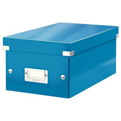 Boîte de rangement pour DVD Click&Store coloris WOW Bleu