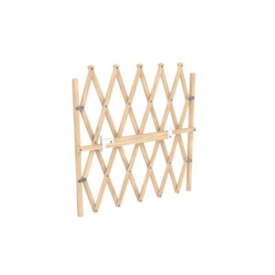 Barrière de protection PRESS FIX pour animaux bois brut - l.65 à 104 cm - Gedimat - NORDLINGER