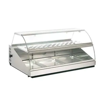 Vitrine chauffante à poser + module - VHC1000 - Roller Grill