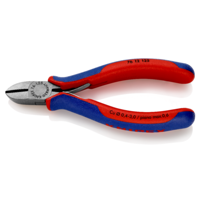 Pince coupante de côté KNIPEX Pour électromécanicien - 160 mm - 76 12 125