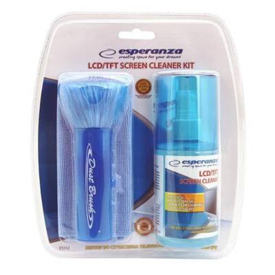Kit de Nettoyage ES112 Ecran LED/TFT/LCD 200 ml - ESPERANZA