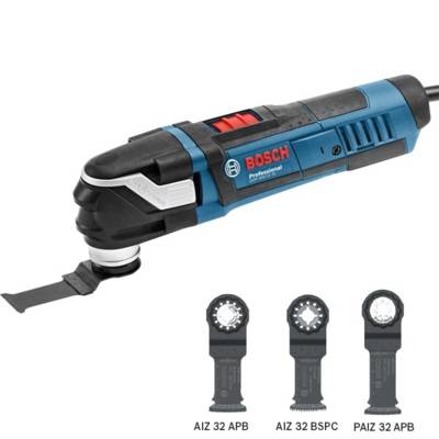 Découpeur ponceur BOSCH GOP STARLOCKPlus + 3 accessoires en coffret L-BOXX - 0601231004