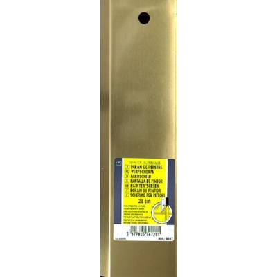 Ecran de peintre acier verni - 85x140mm - Gedimat - NESPOLI