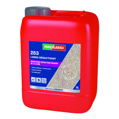 Désactivant de surface 253 LANKO DESACTIVANT - bidon de 5l - Gedimat - PAREXLANKO