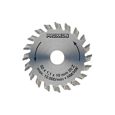 Lames de scie circulaire revêtues de métal renforcé - PROXXON - 28017