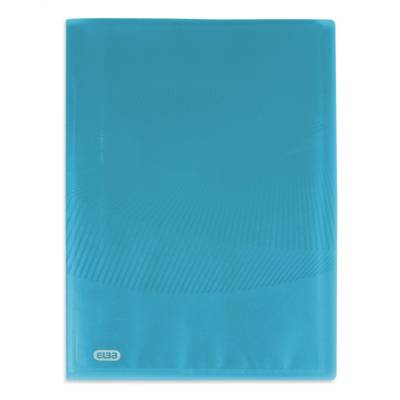 Protège document OSMOSE A4 20POCH PP BLEU TURQUOISE - ELBA