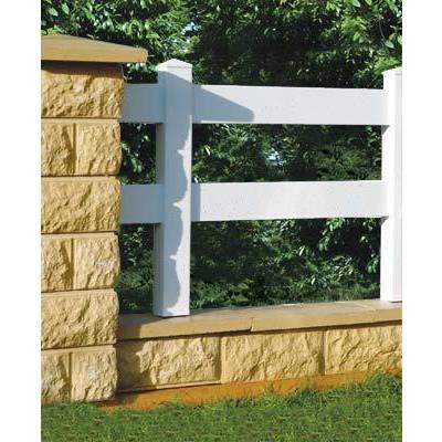 Lisse plate PVC - h.12 x L.200 x ép.3 cm - blanc - Gedimat