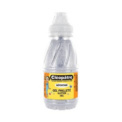 Gel Pailleté Argent 250 ml - CLÉOPÂTRE