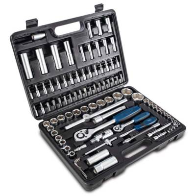 Caisse à outils pour clés à douilles SCHEPPACH TB94 - 94 pcs - 5909307900 - Maxoutil