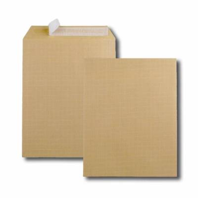 Paquet de 10 pochettes kraft armé brun 24 260x330 130 g/m² bande de protection - GPV