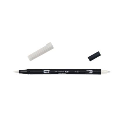 Feutre Dessin Double Pointe ABT Dual Brush Pen N89 gris chaud 1