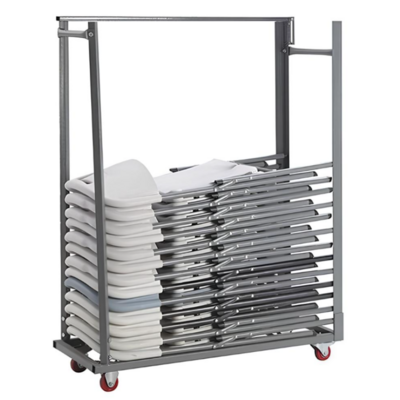 Chariot pour chaises pliantes en polypro - JAD Groupe