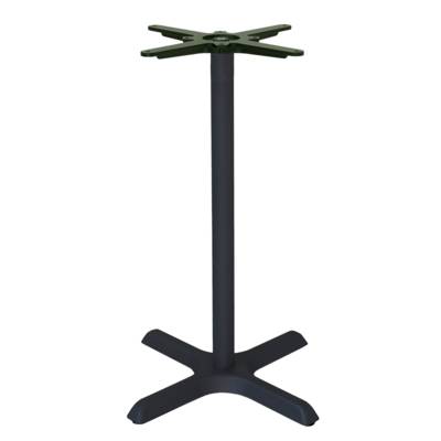 Pied de mange-debout noir Dina - intérieur - RestooTab