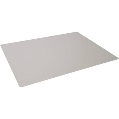 Sous-main Bord Rainuré 650x500mm PP Opaque Gris - DURABLE