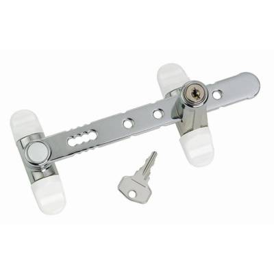 Entrebâilleur à clé Airlock L1C SOCONA - Chromé - L1C - SOCONA S.A.
