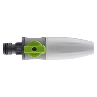 Lance d'arrosage en plastique embout automatique mâle avec vanne d'arrêt - Gedimat - NOYON ET THIEBAULT