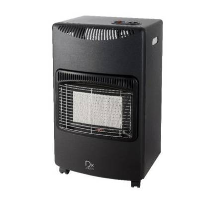 Chauffage à gaz infrarouge DAKOTA 4200W pliant - noir - Gedimat - DREXON