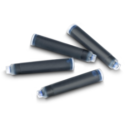 Lot de 30 cartouches d'encre stylo plume standard effaçable Bleu