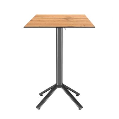 Mange-debout rabattable 60x60cm chene armor - terrasse - RestooTab