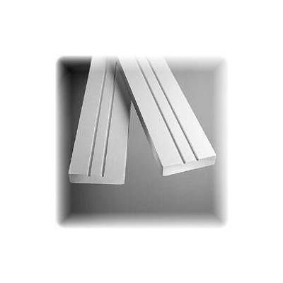 Bande de référence PVC expansé - 1500 x 72 x 20 mm - Gedimat