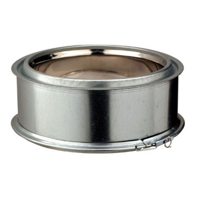 Conduit droit 100 mm Ø150 Inox galva POUJOULAT ED 100-150 - 32150002 - Maxoutil