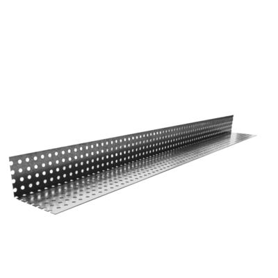 Profil de ventilation bas galvanisé UBBINK pour bardage - 32x50 mm - L.2m50 - 850504