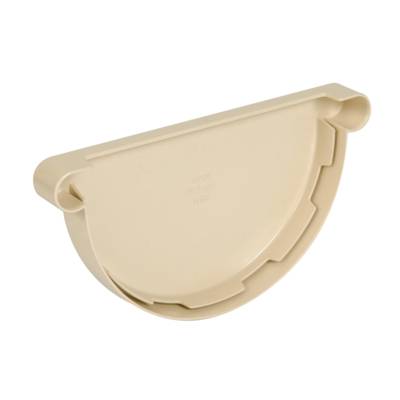 Fond de gouttière PVC de 33 NICOLL FCG33S coloris sable - Gedimat