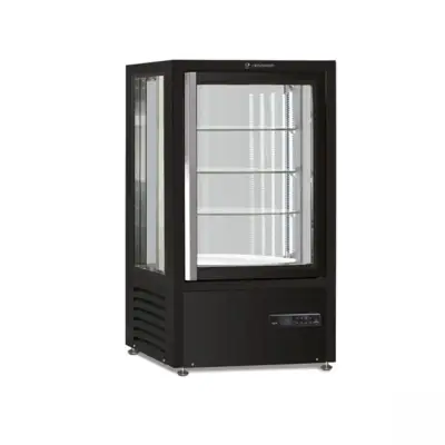 Vitrine froid négatif 4 faces vitrées - MUSA120BT - Tecfrigo