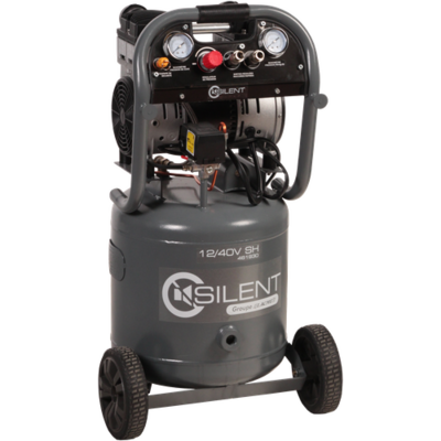 Compresseur Silent 12/40V SH LACME 12 m³/h monophasé - 40 L 8 bar - 461930 - LACME SARL