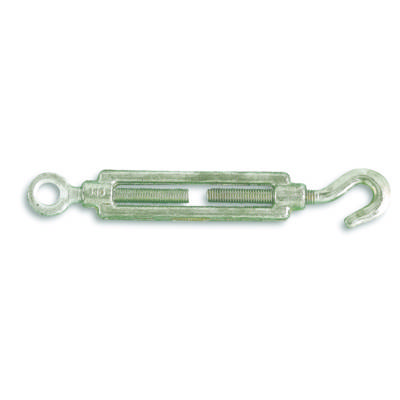 Tendeur 1 oeil + 1 crochet acier zingué pour câble D8mm - Gedimat - CHAPUIS