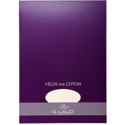 Bloc A4 velin pur coton 40 feuilles Crème