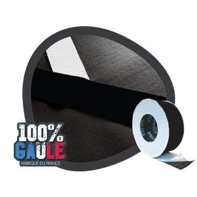 Adhésif d'étanchéité à l'air AEROTAPE PREMIUM UV 5000 noir - rouleau de 60 mm x 25 m - Gedimat - SALOLA