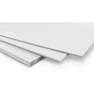 Carton mousse 3 mm 50 x 65 cm blanc - WONDAY