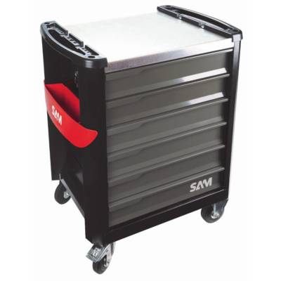 Servante 6 tiroirs grise SAM - SERVI630NG - Maxoutil