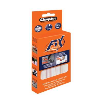 Boîte de 20 bâtons de colle universelle Cléo'STICK FIX