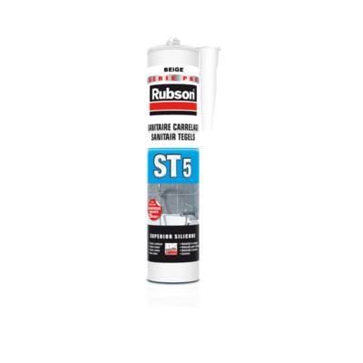 Mastic ST 5 sanitaire multi-usages gris moyen - Gedimat - RUBSON