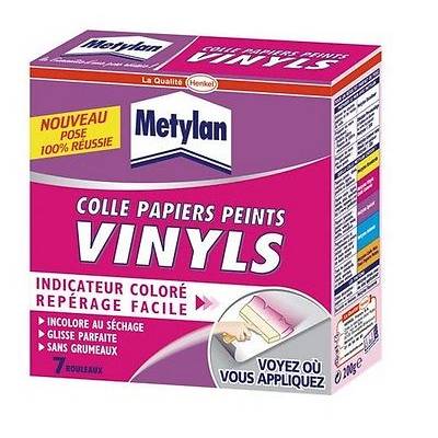 Colle papiers peints vinyls - paquet de 200g - Gedimat - METYLAN